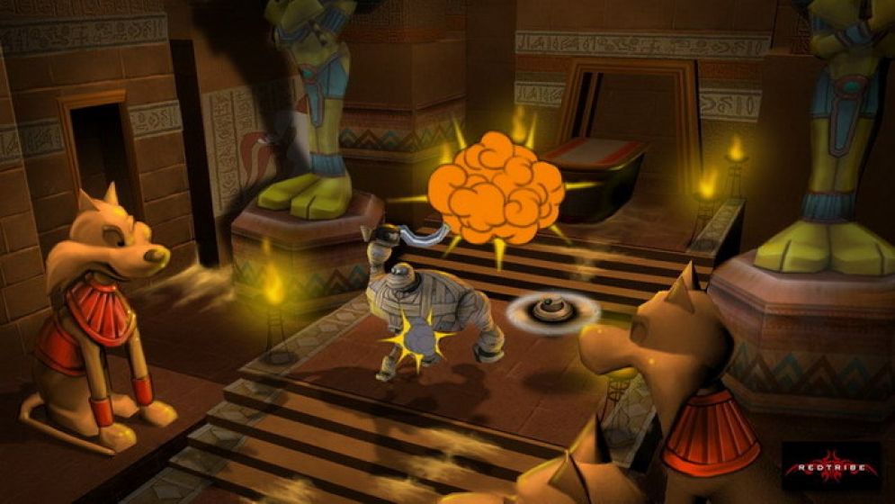 Screenshot ze hry Looney Tunes: Acme Arsenal - Recenze-her.cz