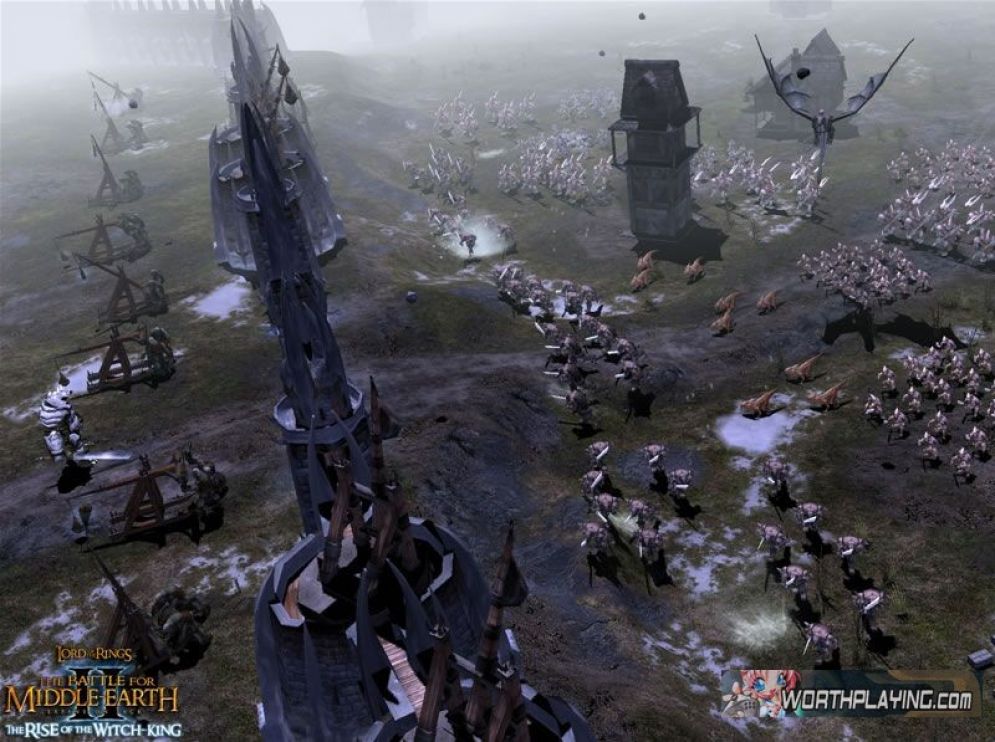 Screenshot ze hry LotR:Rise of the Witch-King - Recenze-her.cz