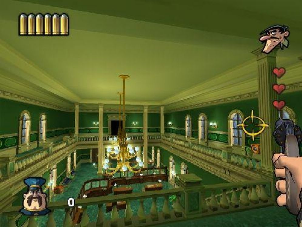 Screenshot ze hry Lucky Luke: Go West! - Recenze-her.cz