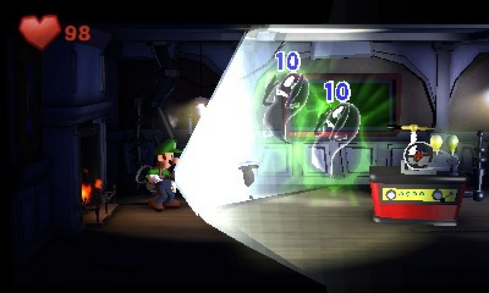 Screenshot ze hry Luigis Mansion 2 - Recenze-her.cz