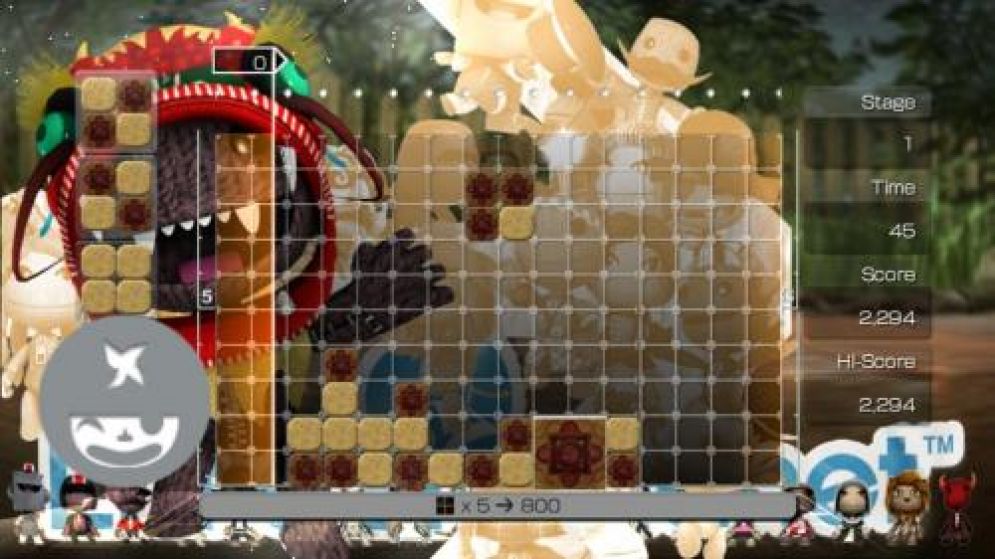 Screenshot ze hry Lumines Supernova - Recenze-her.cz