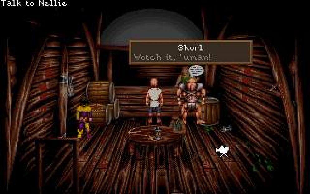 Screenshot ze hry Lure of the Temptress - Recenze-her.cz