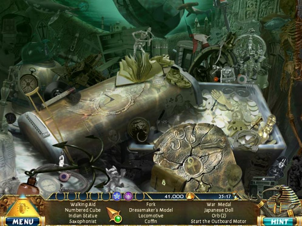 Screenshot ze hry Luxor Adventures - Recenze-her.cz