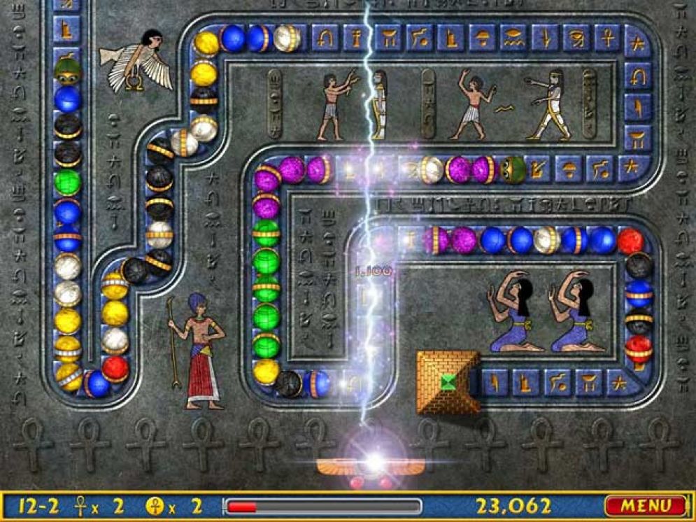 Screenshot ze hry Luxor: Amun Rising - Recenze-her.cz