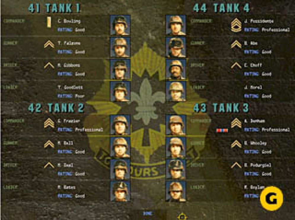 Screenshot ze hry M1 Tank Platoon II - Recenze-her.cz
