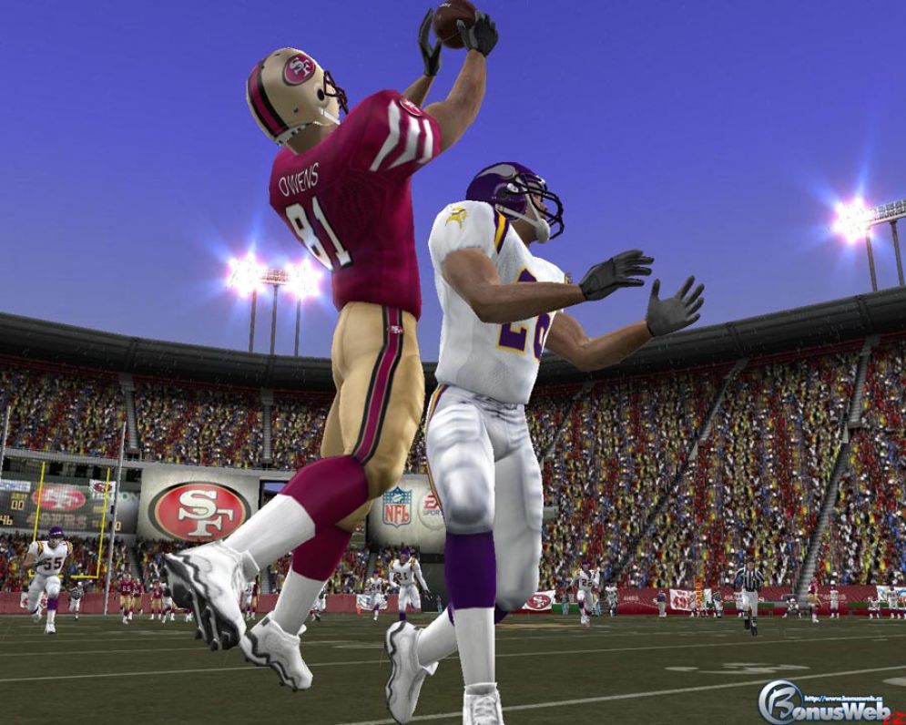 Screenshot ze hry Madden NFL 04 - Recenze-her.cz