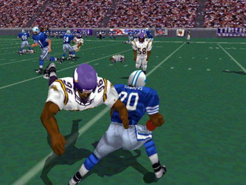 Screenshot ze hry Madden NFL 99 - Recenze-her.cz