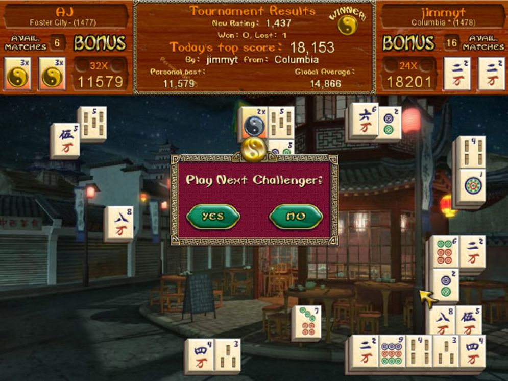 Screenshot ze hry Mah Jong Quest II - Recenze-her.cz