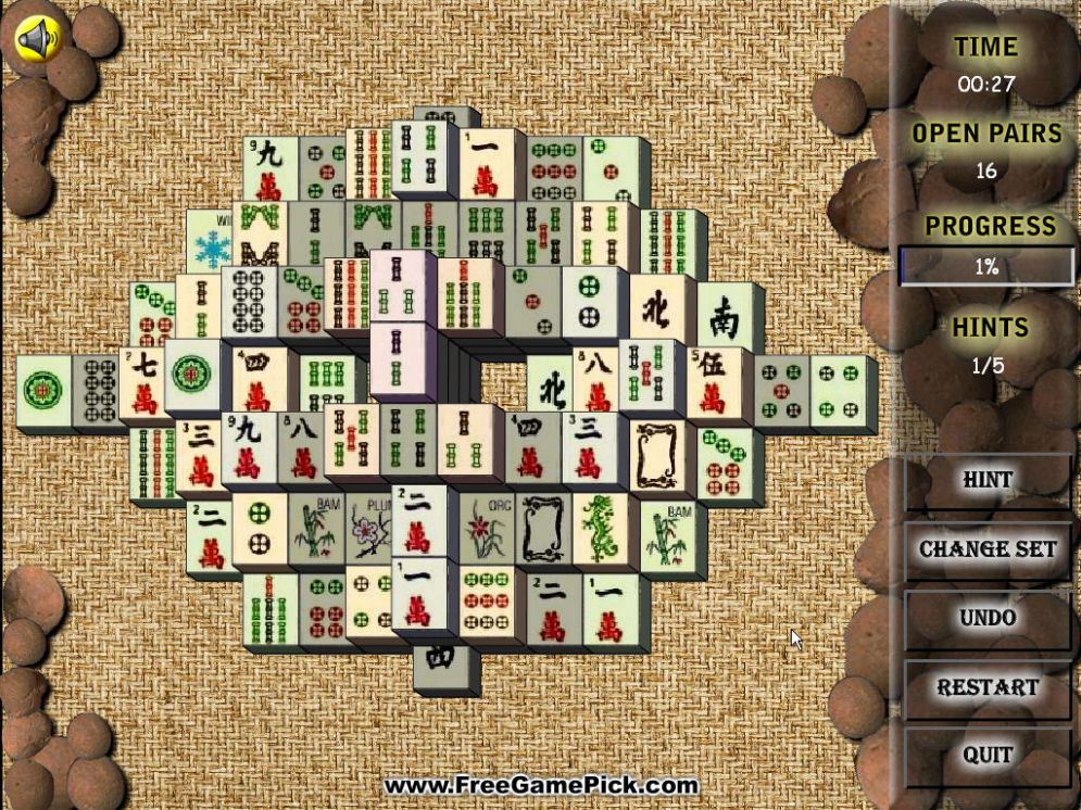 Screenshot ze hry Mahjong City - Recenze-her.cz