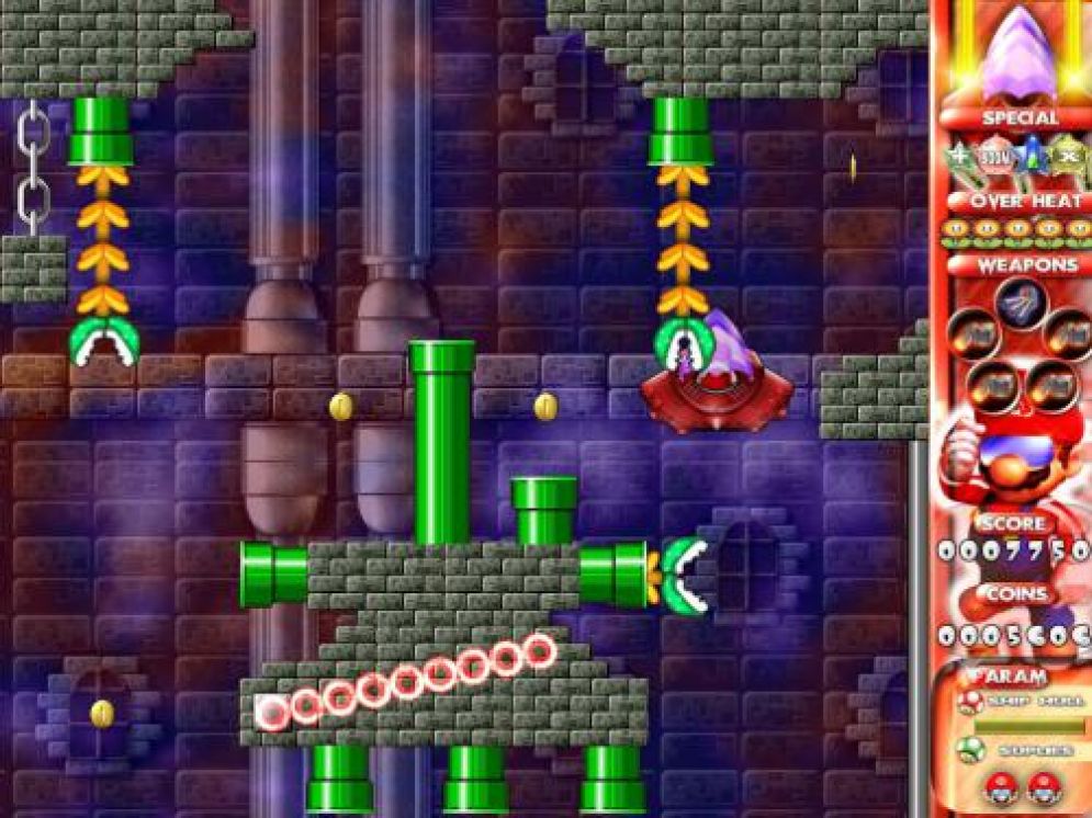 Screenshot ze hry Mario Forever Galaxy - Recenze-her.cz