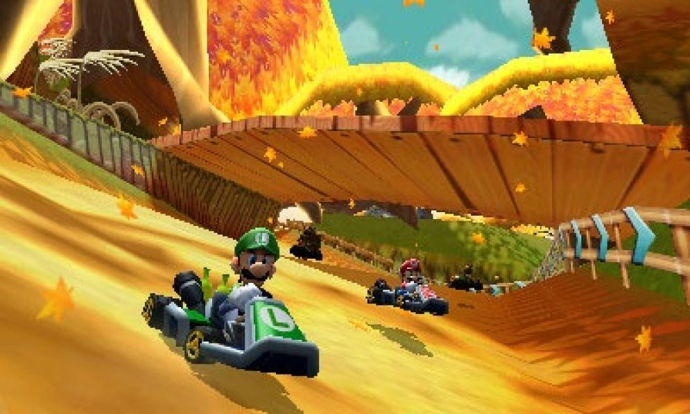 Screenshot ze hry Mario Kart 7 - Recenze-her.cz
