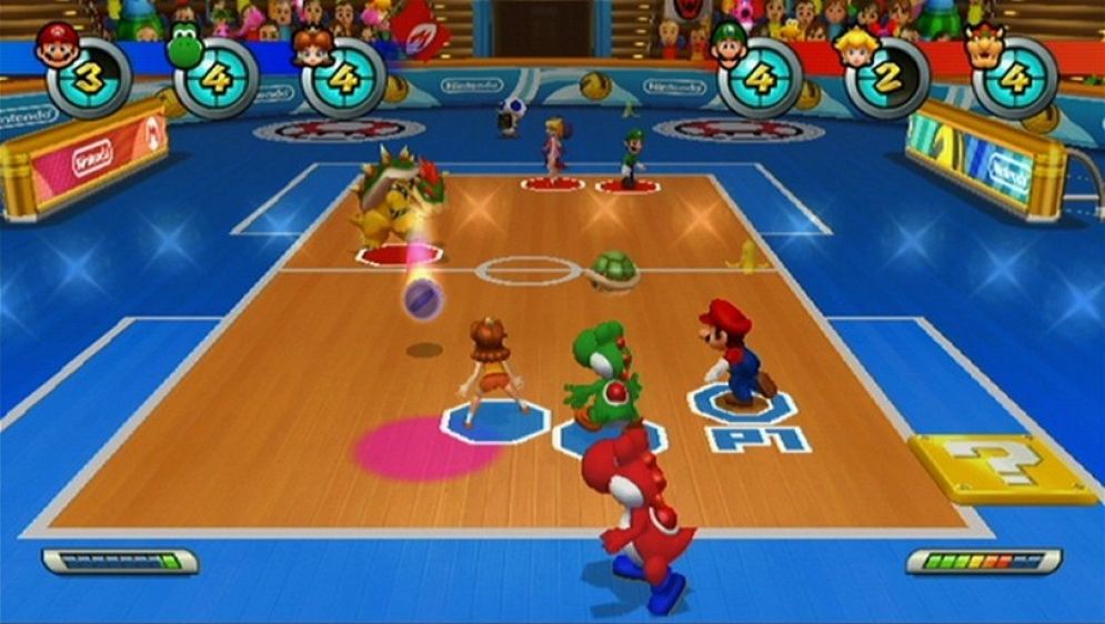 Screenshot ze hry Mario Sports Mix - Recenze-her.cz
