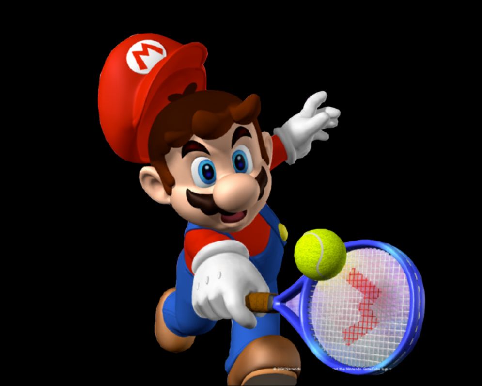 Screenshot ze hry Mario Tennis - Recenze-her.cz