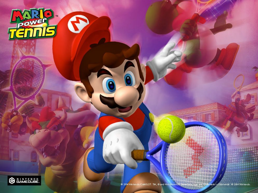 Screenshot ze hry Mario Tennis - Recenze-her.cz