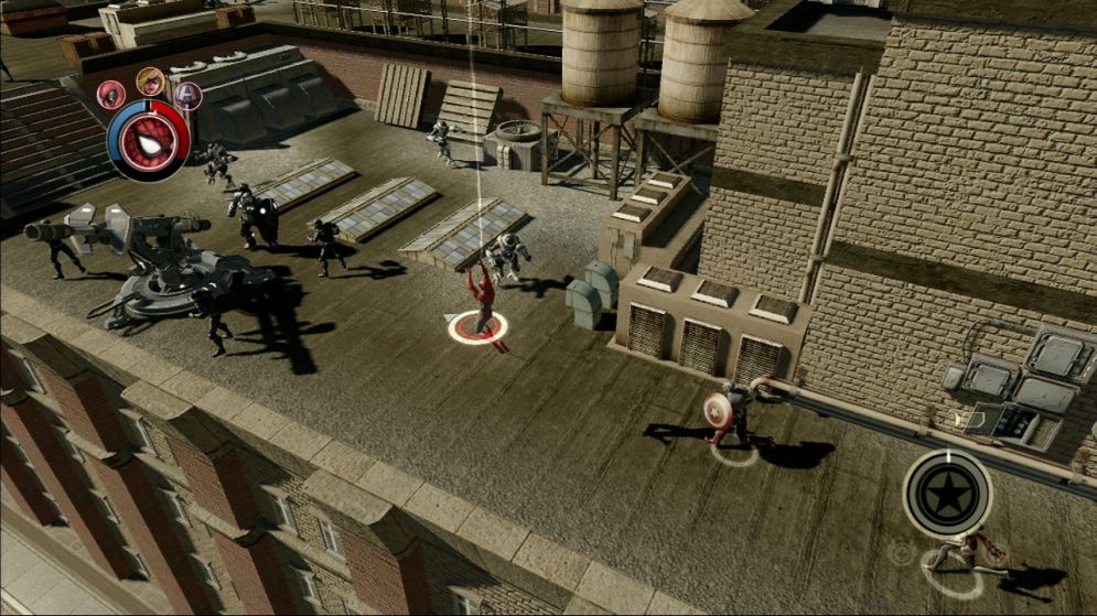 Screenshot ze hry Marvel Ultimate Alliance 2: Fusion - Recenze-her.cz