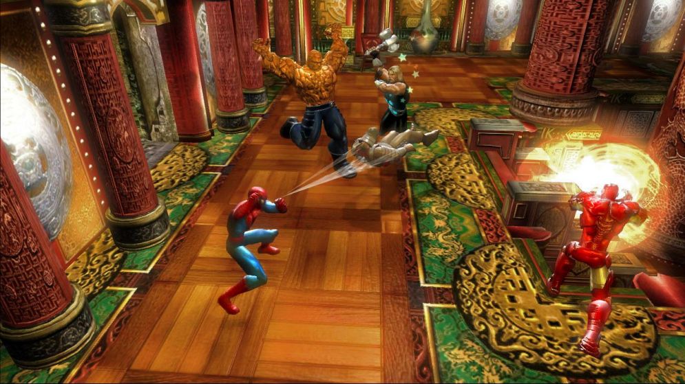 Screenshot ze hry Marvel: Ultimate Alliance - Recenze-her.cz
