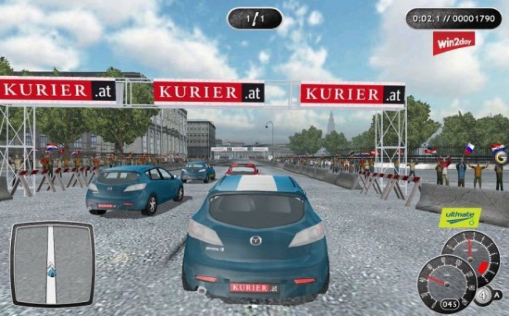 Screenshot ze hry Mazda Burning Gears - Recenze-her.cz