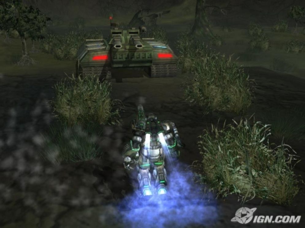 Screenshot ze hry MechAssault 2: Lone Wolf - Recenze-her.cz