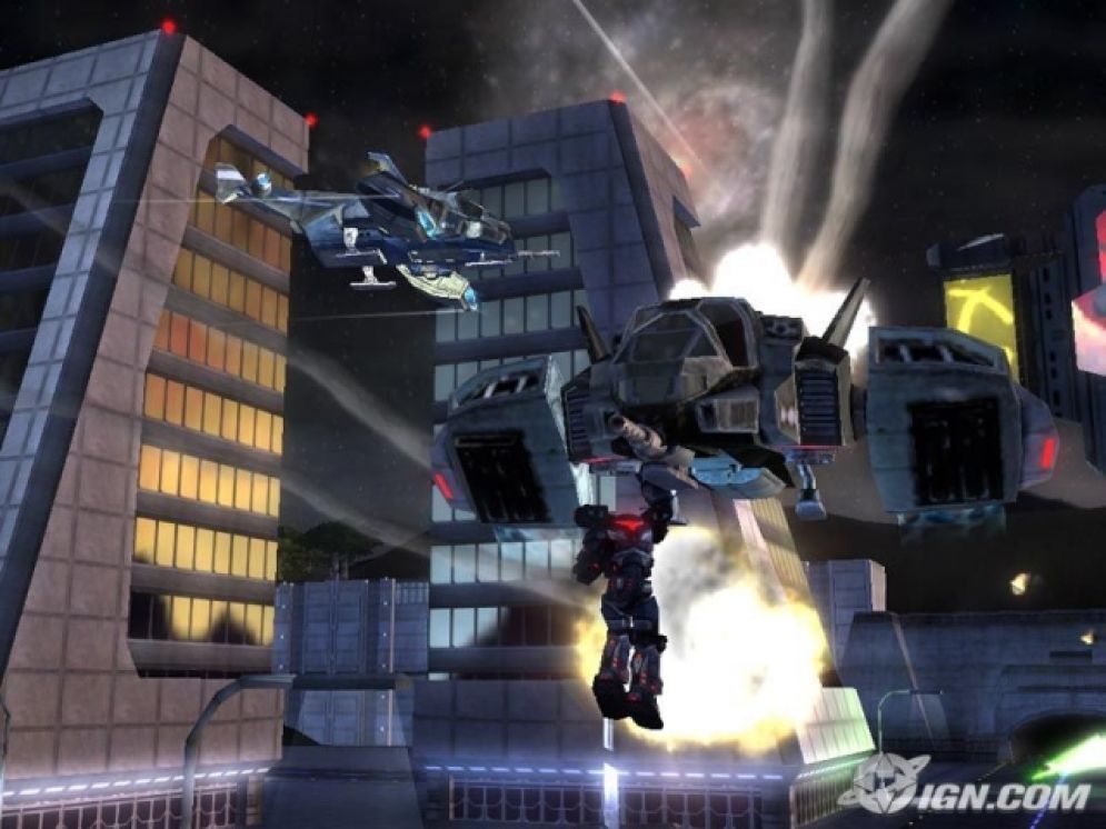 Screenshot ze hry MechAssault 2: Lone Wolf - Recenze-her.cz