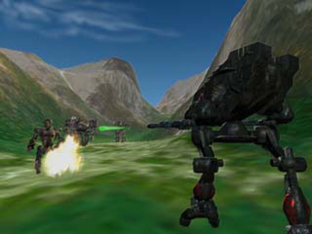 Screenshot ze hry MechWarrior 2: Mercenaries - Recenze-her.cz