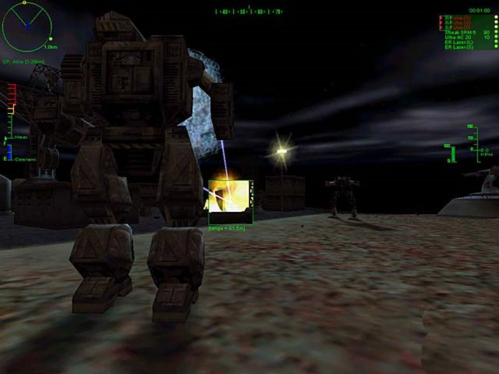Screenshot ze hry MechWarrior 3: Pirates Moon  - Recenze-her.cz