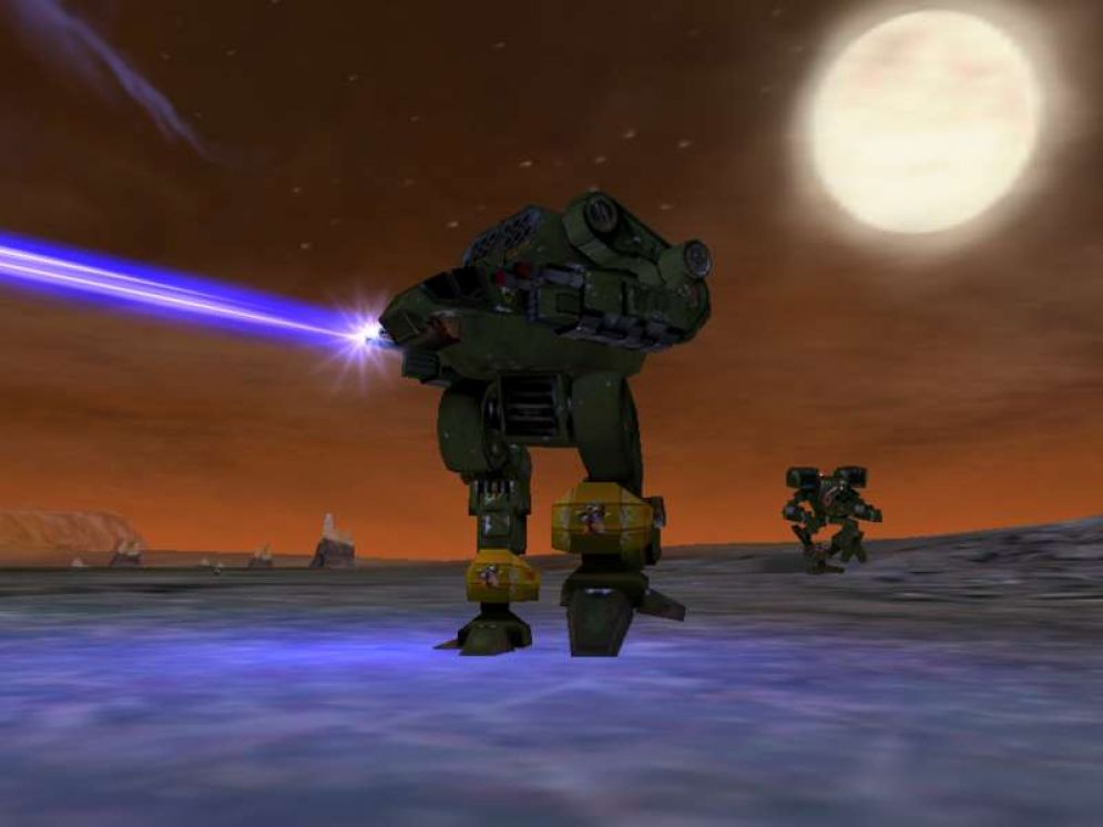 Screenshot ze hry MechWarrior 4: Black Knight - Recenze-her.cz