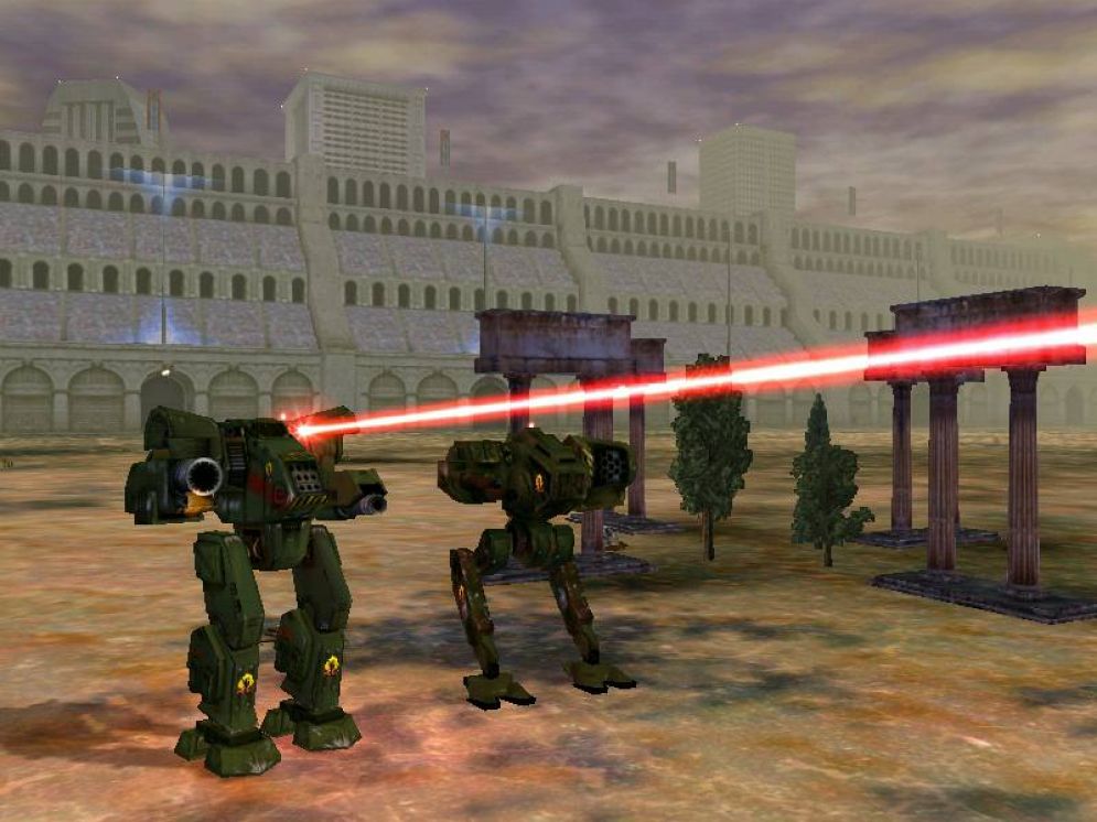 Screenshot ze hry MechWarrior 4: Clan Mech Pak - Recenze-her.cz