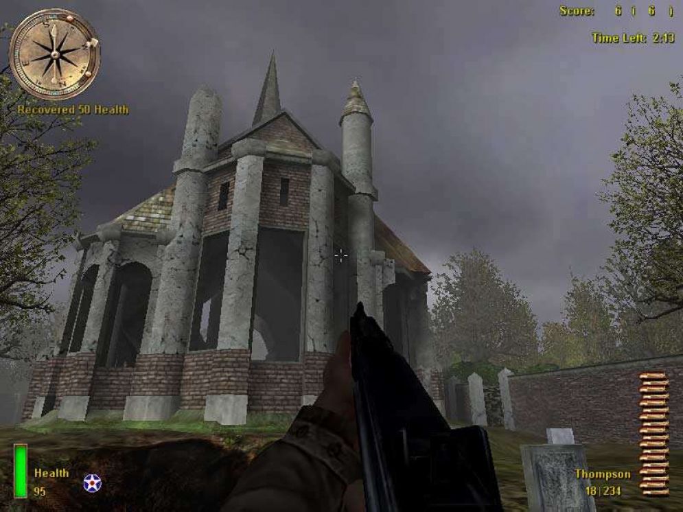 Screenshot ze hry Medal of Honor: Allied Assault - Recenze-her.cz