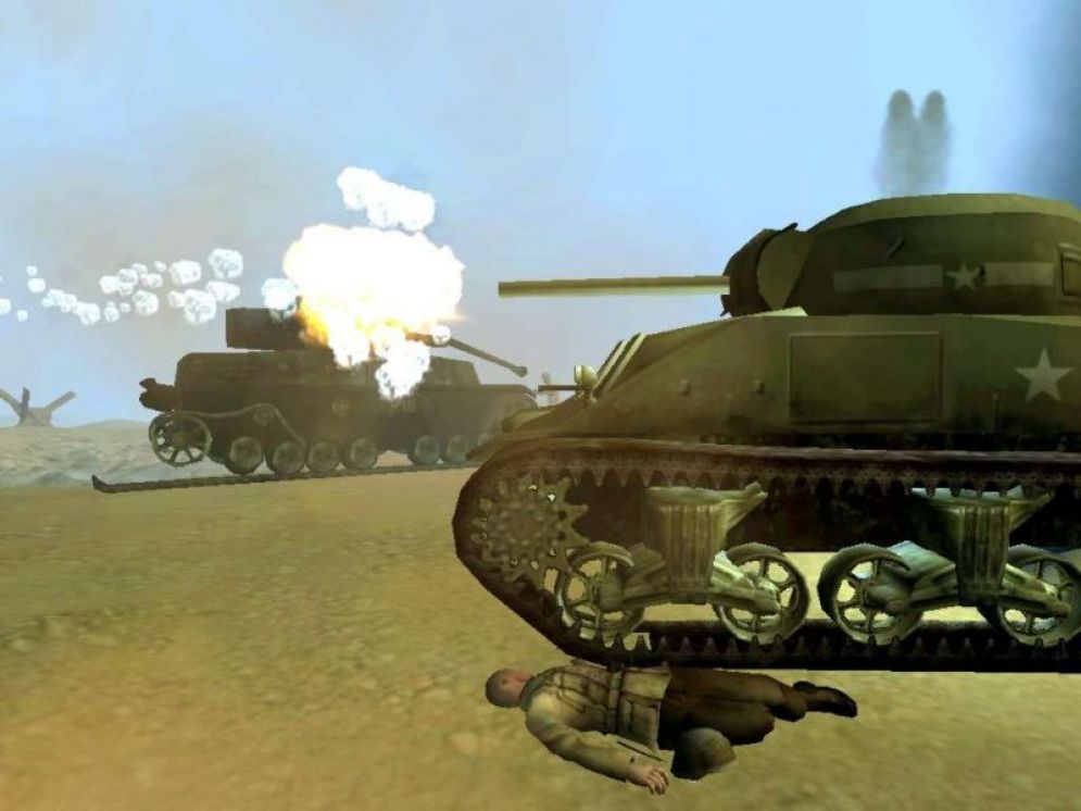 Screenshot ze hry Medal of Honor: Allied Assault: BreakThrough - Recenze-her.cz