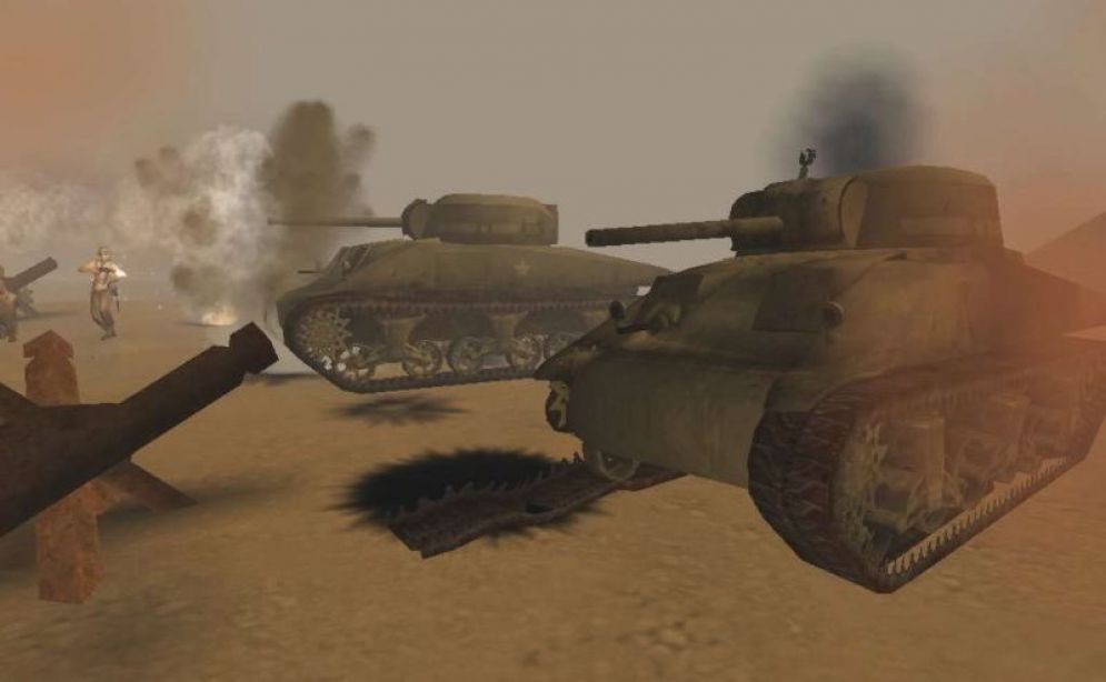 Screenshot ze hry Medal of Honor: Allied Assault: BreakThrough - Recenze-her.cz