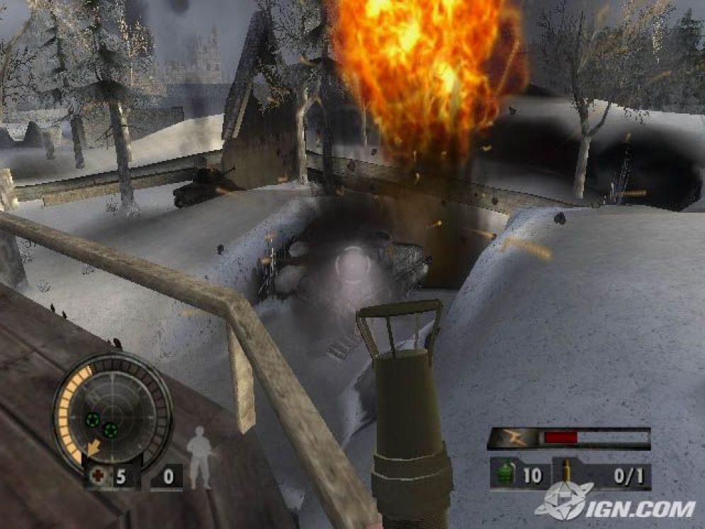 Screenshot ze hry Medal of Honor: European Assault  - Recenze-her.cz