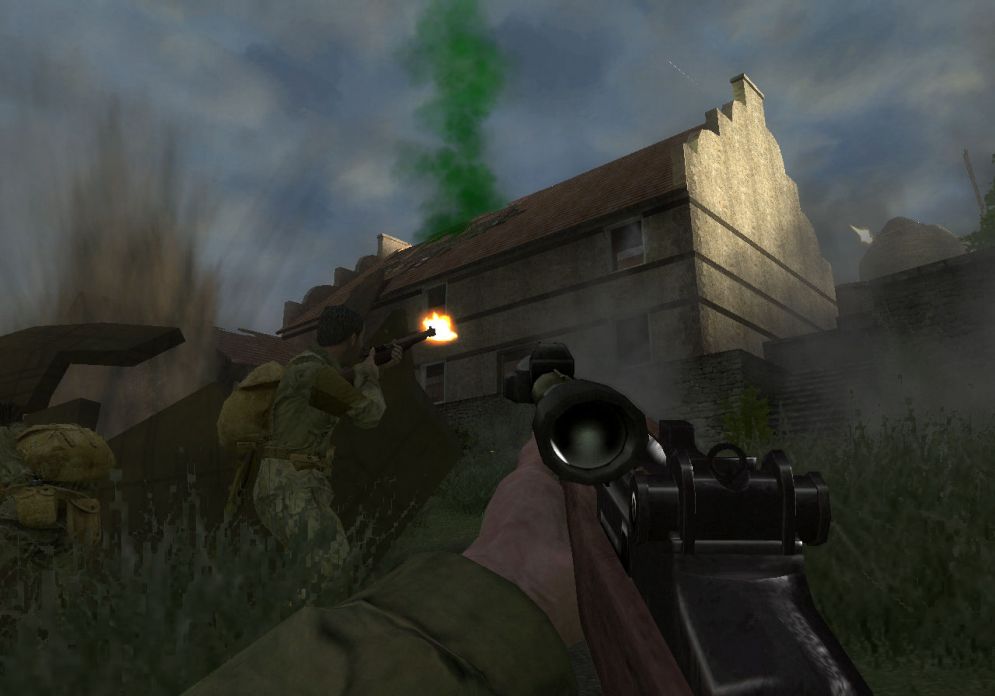 Screenshot ze hry Medal of Honor: Vanguard - Recenze-her.cz