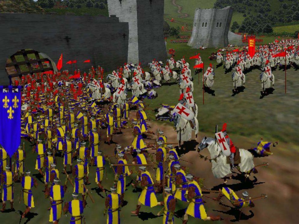 Screenshot ze hry Medieval: Total War - Recenze-her.cz