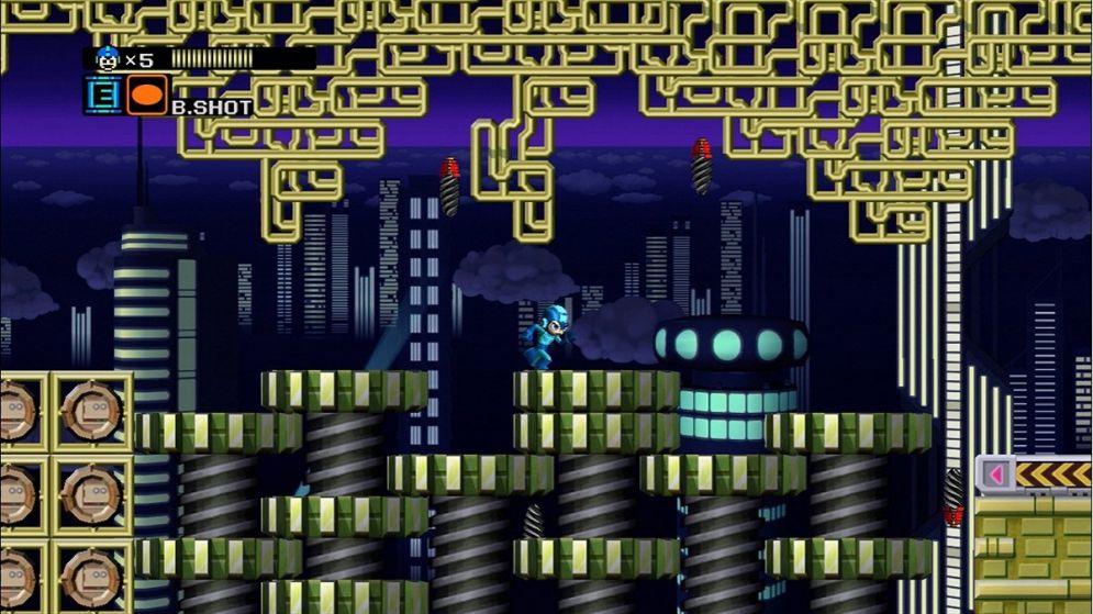 Screenshot ze hry Mega Man Universe - Recenze-her.cz