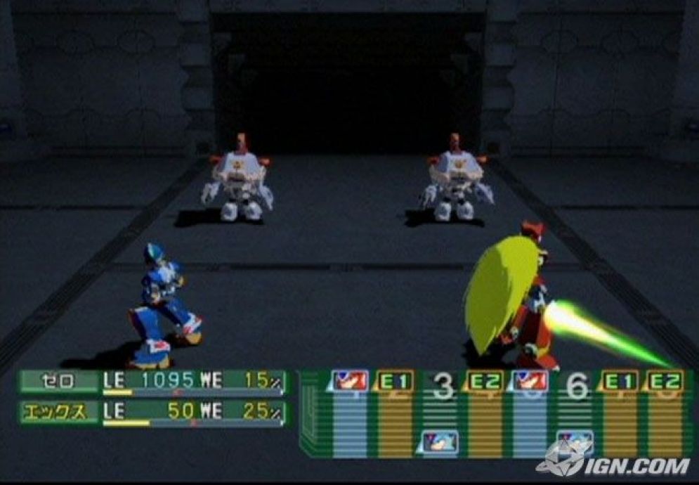 Screenshot ze hry Mega Man X: Command Mission - Recenze-her.cz
