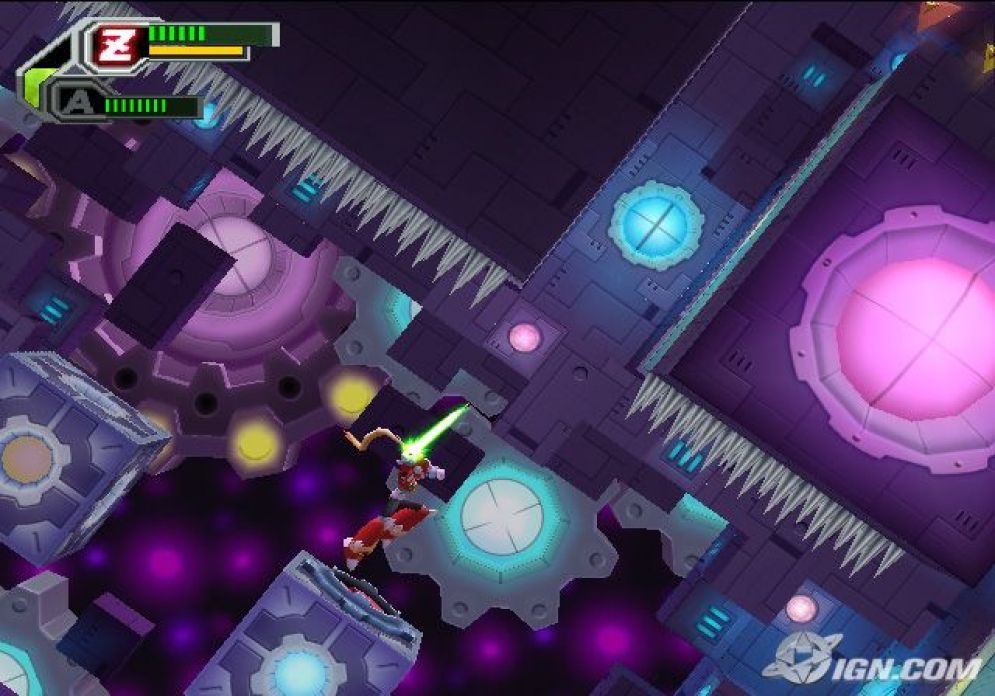 Screenshot ze hry Mega Man X8 - Recenze-her.cz