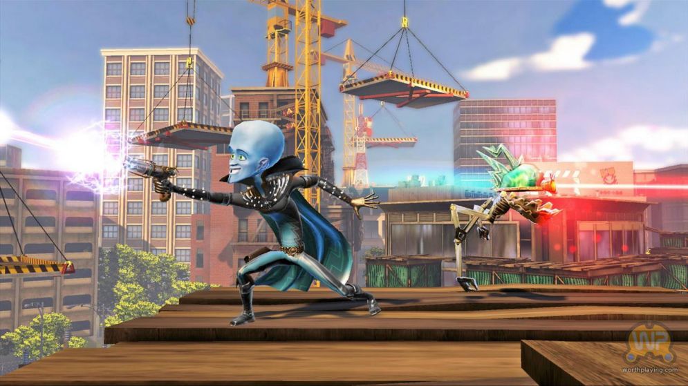Screenshot ze hry Megamind: Ultimate Showdown - Recenze-her.cz