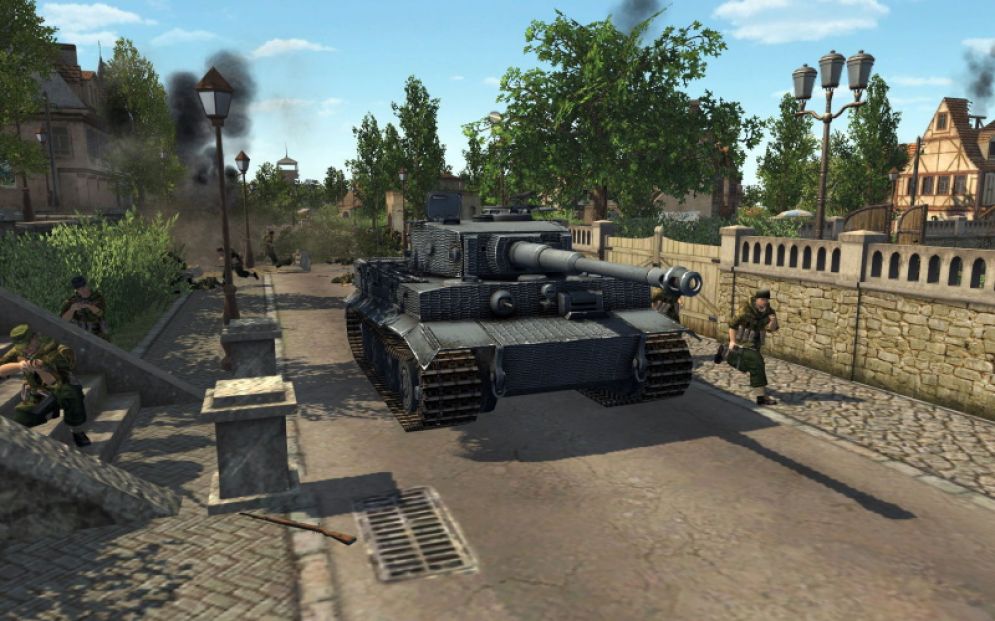 Screenshot ze hry Men of War: Assault Squad - Recenze-her.cz