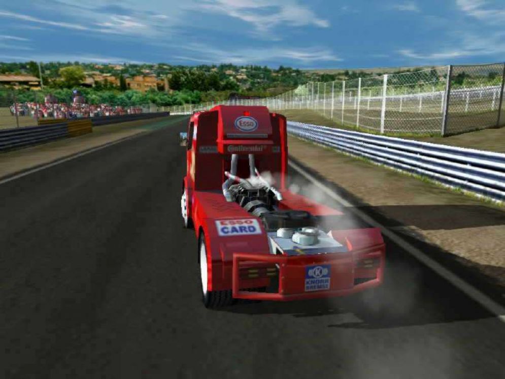 Screenshot ze hry Mercedes-Benz Truck Racing - Recenze-her.cz