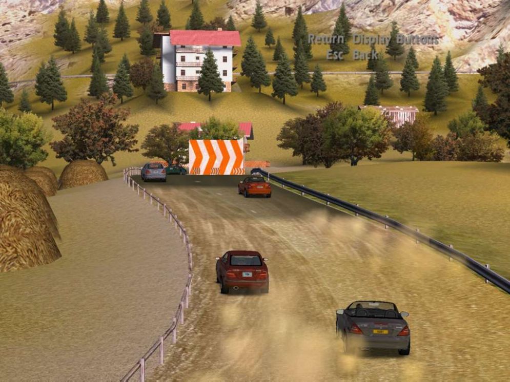 Screenshot ze hry Mercedes-Benz World Racing - Recenze-her.cz