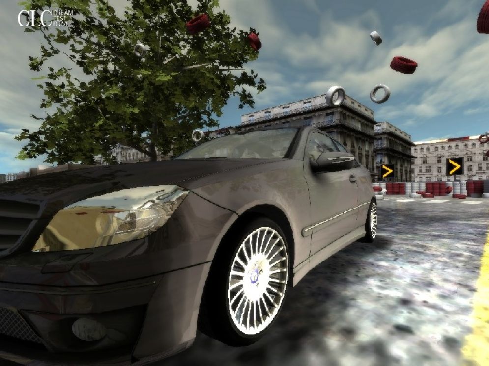 Screenshot ze hry Mercedes CLC Dream Test Drive - Recenze-her.cz