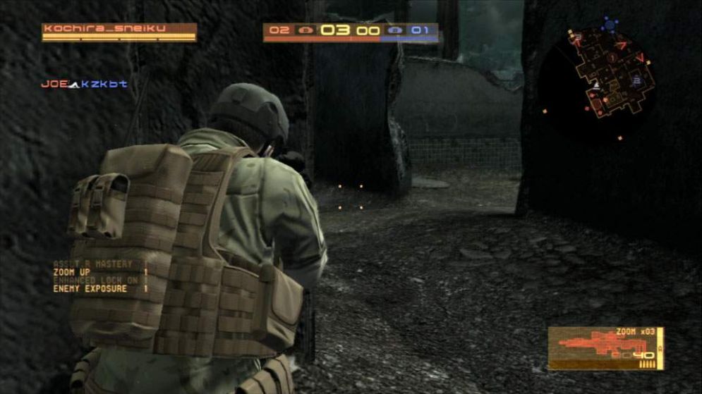 Screenshot ze hry Metal Gear Online - Recenze-her.cz