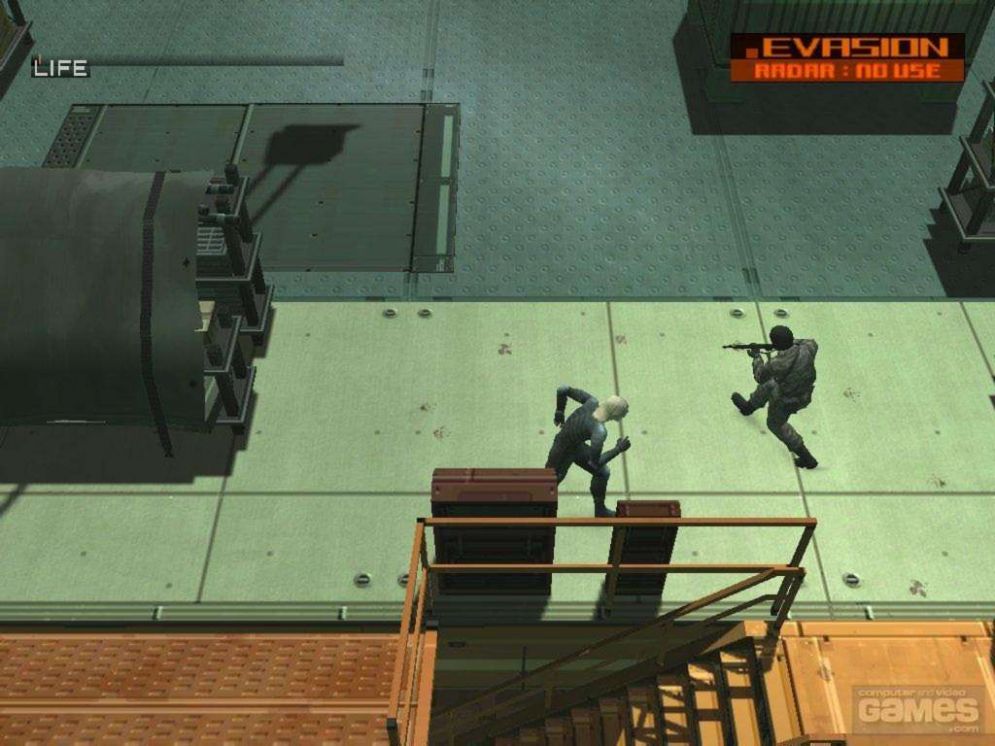 Screenshot ze hry Metal Gear Solid 2: Substance - Recenze-her.cz