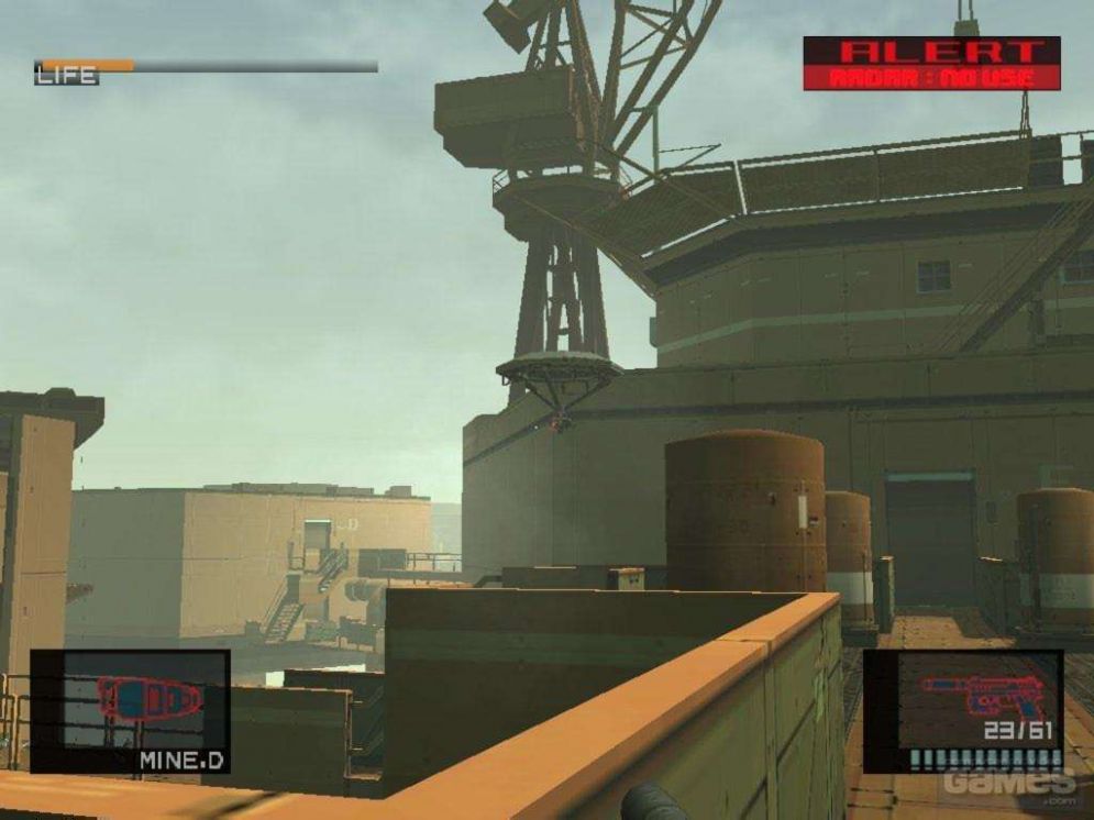 Screenshot ze hry Metal Gear Solid 2: Substance - Recenze-her.cz