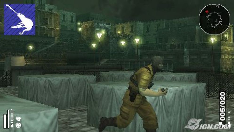 Screenshot ze hry Metal Gear Solid: Portable Ops  - Recenze-her.cz