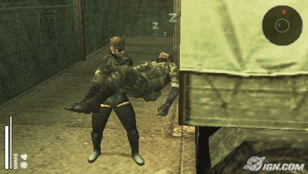 Screenshot ze hry Metal Gear Solid: Portable Ops  - Recenze-her.cz