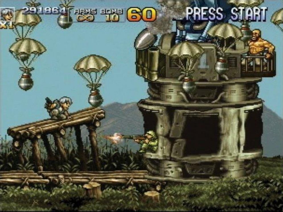 Screenshot ze hry Metal Slug 4 - Recenze-her.cz