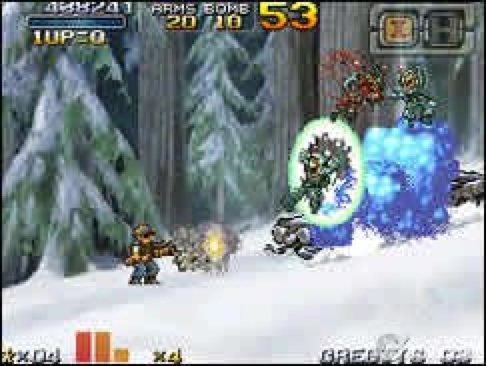 Screenshot ze hry Metal Slug 7 DS - Recenze-her.cz