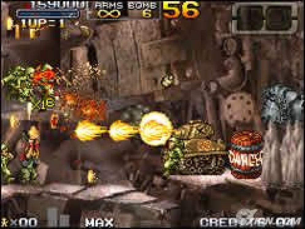 Screenshot ze hry Metal Slug 7 DS - Recenze-her.cz