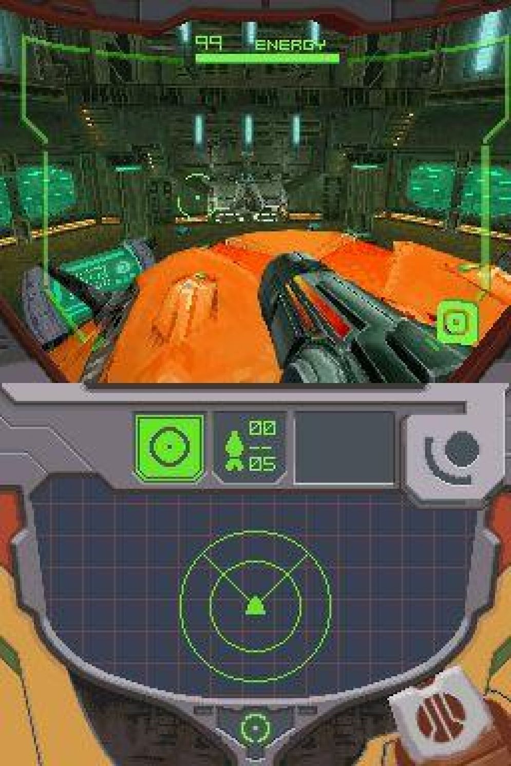 Screenshot ze hry Metroid Prime: Hunters - Recenze-her.cz